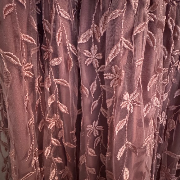 Baltic Born Mauve Lace Maxi Dress - Picture 3 of 6